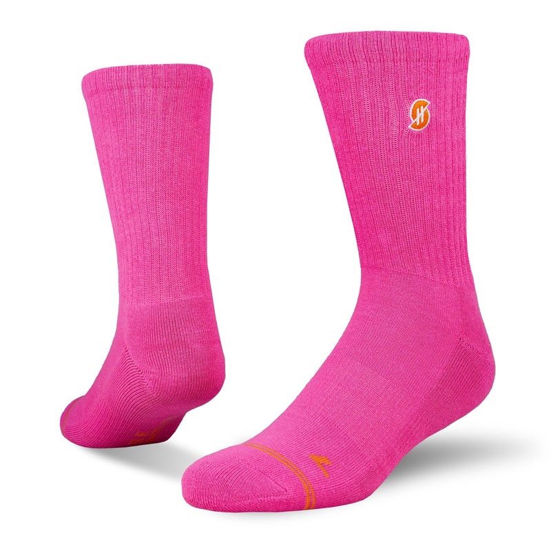Jual Kaos Kaki Basket Stay Hoops Plain Magenta Mgt - Original Sck-1572-Per-Mgt-As - hoopspoint.com