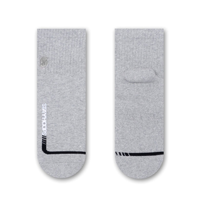 Jual Kaos Kaki Basket Stay Hoops Active Greymell Grym Grey Original Sck-1644-Per-Grym-Ank - hoopspoint.com