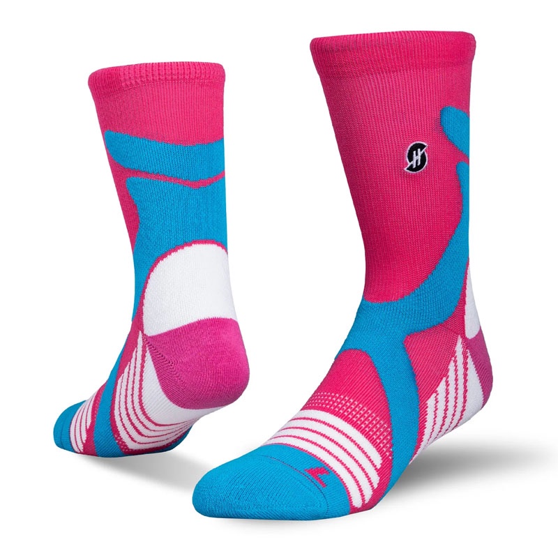 Jual Kaos Kaki Basket Stay Hoops Mauve Mix Original Sck-1650-Poi-Mix-As-24A - hoopspoint.com