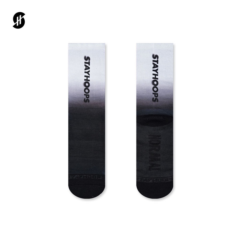 Jual Kaos Kaki Basket Stay Hoops Fullprint Sock Moor White Original Sck-1746-Reg-Mix-As - hoopspoint.com