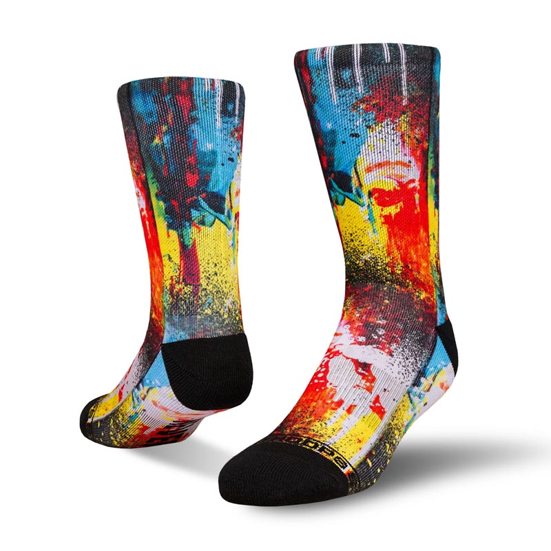 Jual Kaos Kaki Basket Stay Hoops Fauvism Multicolor Original Sck-1769-Reg-Mix-As - hoopspoint.com