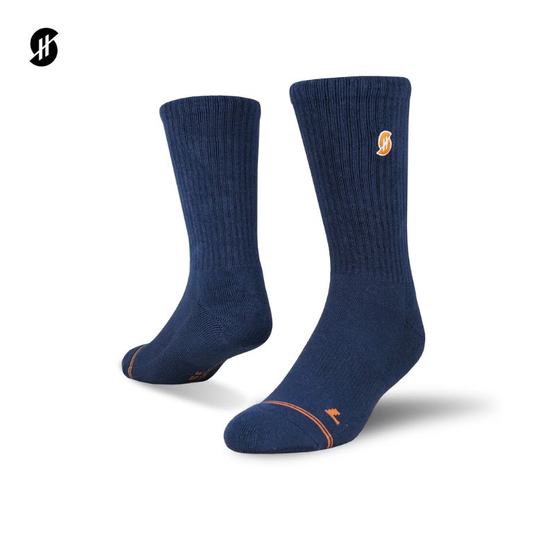 Jual Kaos Kaki Basket Stay Hoops Plain Navy Original Sck-1782-Per-Nvy-As - hoopspoint.com