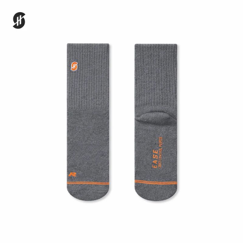 Jual Kaos Kaki Basket Stay Hoops Plain Mist Dark Grey Original Sck-1783-Per-Gry-As - hoopspoint.com