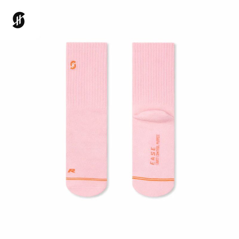 Jual Kaos Kaki Basket Stay Hoops Plain Light Pink Light Pink Original Sck-1784-Per-Pnk-As - hoopspoint.com