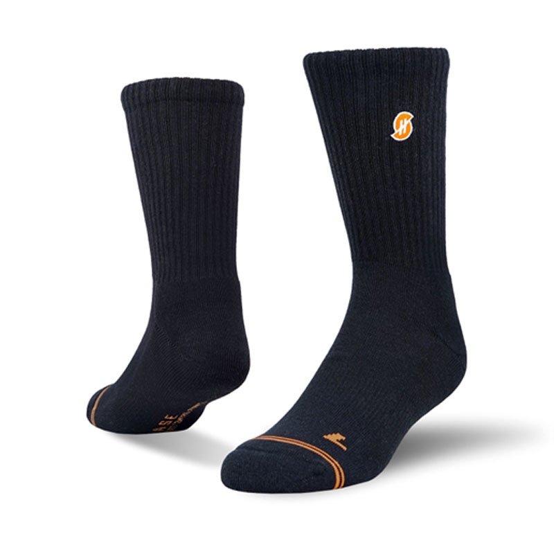 Jual Kaos Kaki Basket Stay Hoops Plain Black Black Original Sckp-1220-1034 - hoopspoint.com