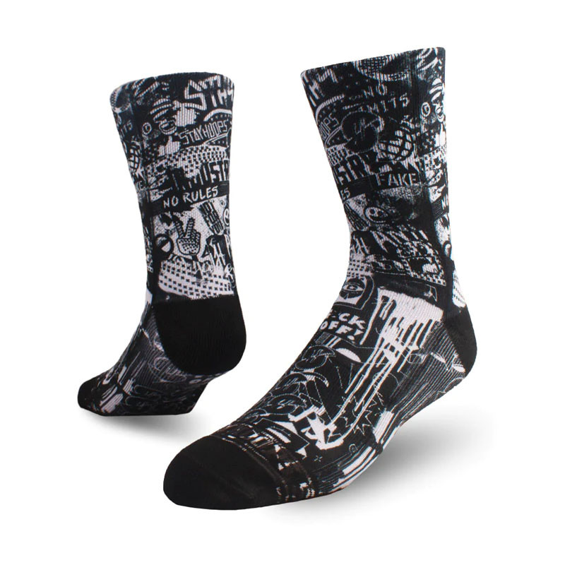 Jual Kaos Kaki Basket Stay Hoops Outrage Socks Black Original Sckr-0822-1501 - hoopspoint.com