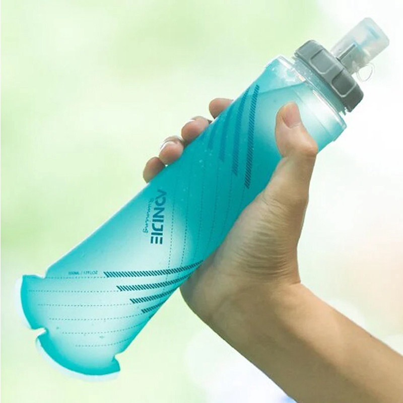 Jual Botol Minum Lari Aonijie Soft Flask 500Ml Water Bottle Blue Original Sd24B-500Ml - hoopspoint.com