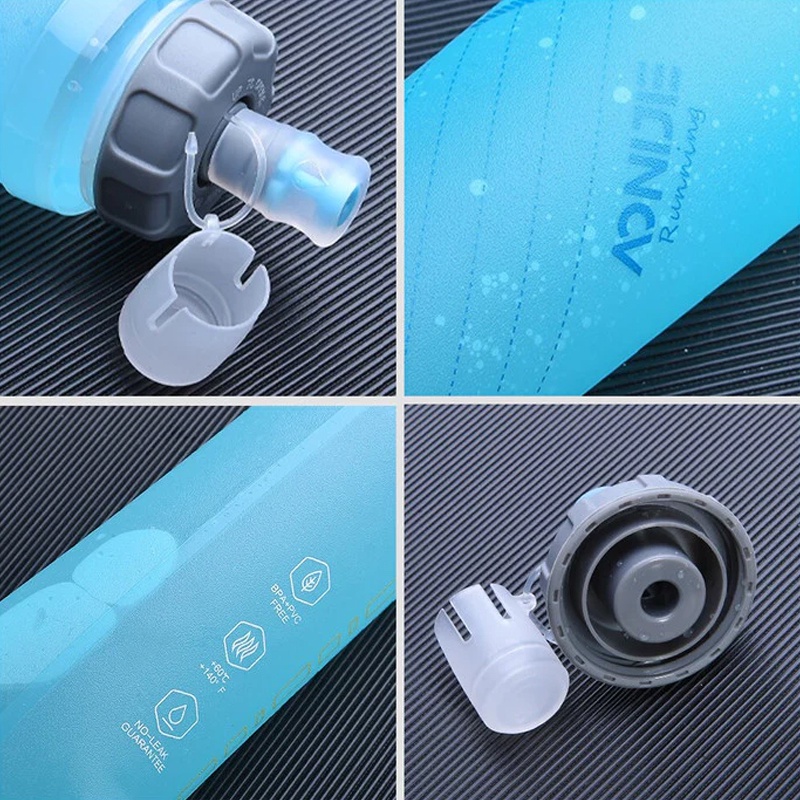 Jual Botol Minum Lari Aonijie Soft Flask 500Ml Water Bottle Blue Original Sd24B-500Ml - hoopspoint.com