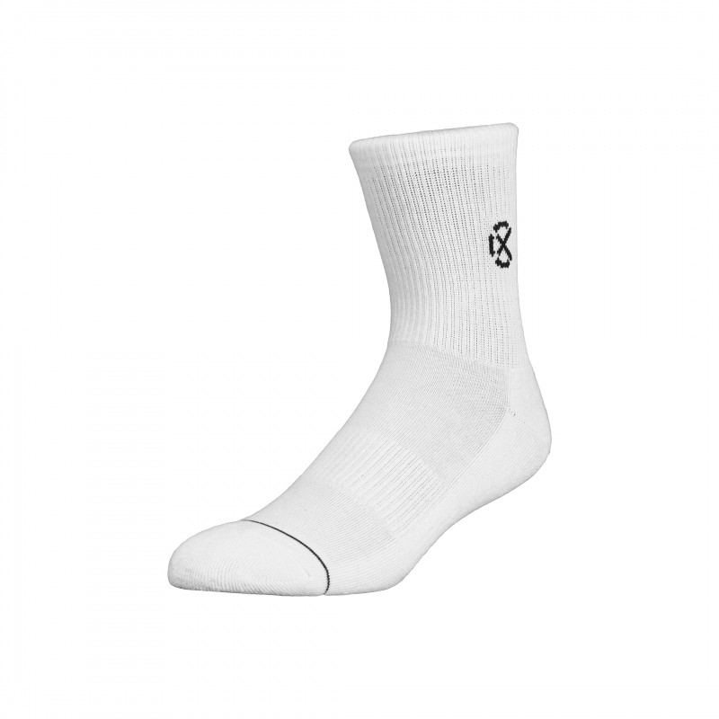 Jual Kaos Kaki Basket Rechampx Cushioned Quarter Sock 3X White Black Original Skcq301100 - www.hoopspoint.com