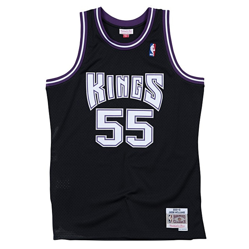 Jual Baju Basket Mitchell N Ness Jason Williams Sacramento Kings Road 2000-01 Swingman Jersey Black Original Skiblck00Jwi - hoopspoint.com