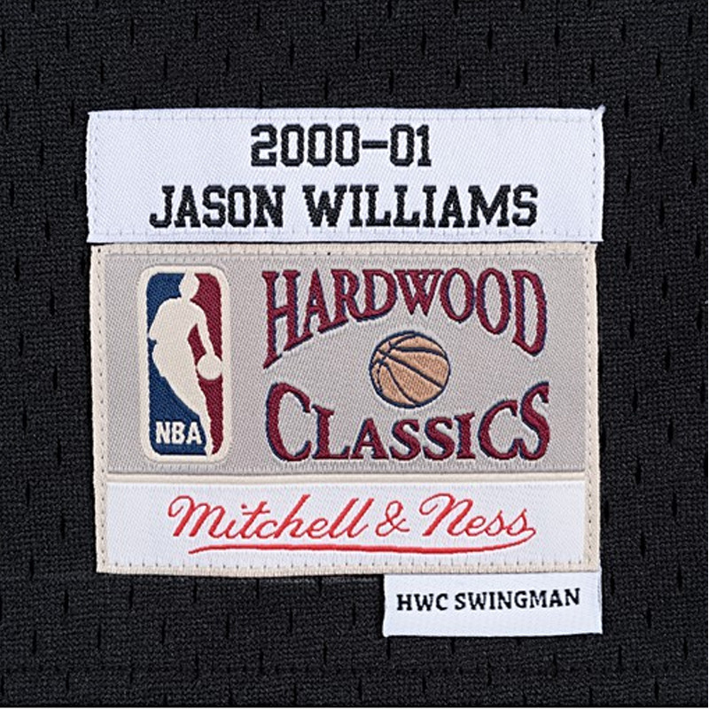 Jual Baju Basket Mitchell N Ness Jason Williams Sacramento Kings Road 2000-01 Swingman Jersey Black Original Skiblck00Jwi - hoopspoint.com