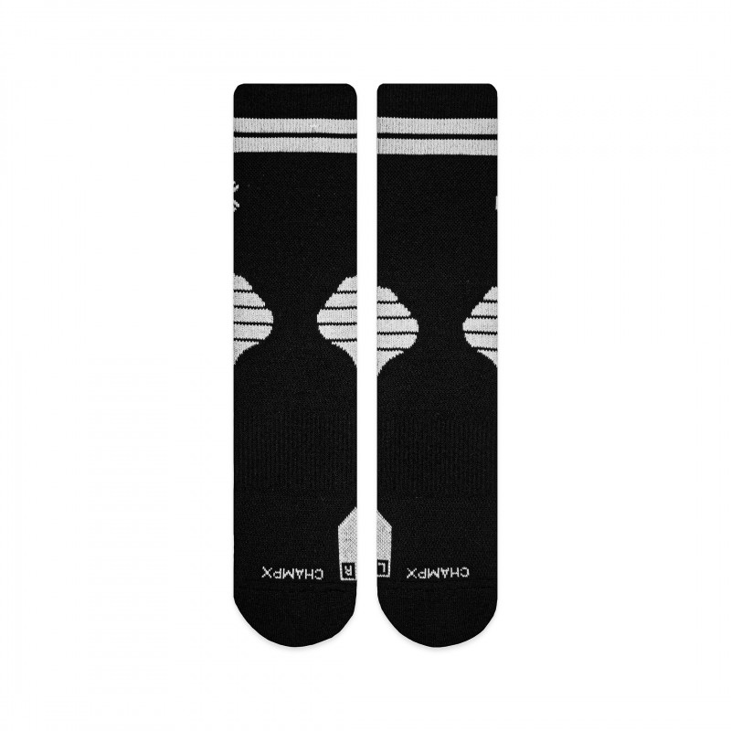 Jual Kaos Kaki Basket Rechampx Performance Crew Sock 1X Black White Original Skpc101001 - hoopspoint.com