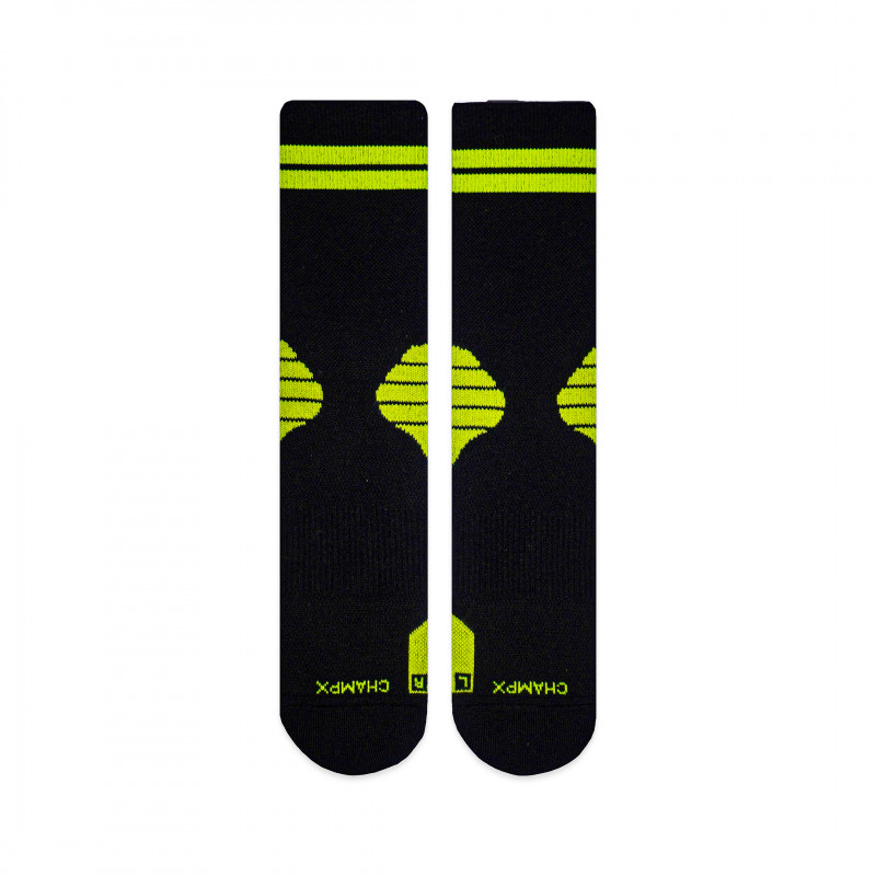 Jual Kaos Kaki Basket Rechampx Performance Crew Sock 1X Black Volt Original Skpc101090 - www.hoopspoint.com