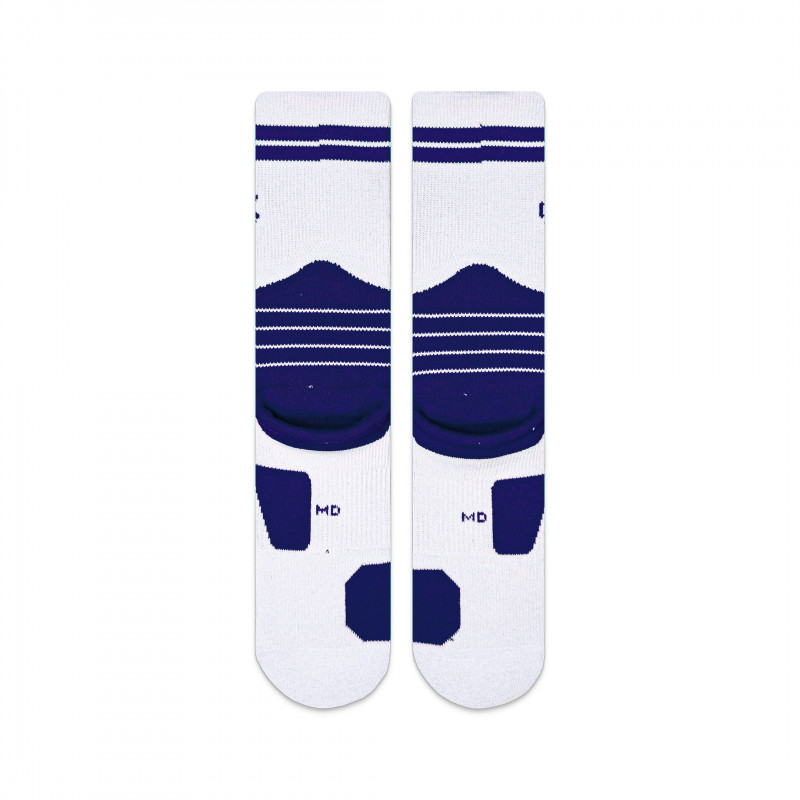 Jual Kaos Kaki Basket Rechampx Performance Crew Sock 1X White Dark Blue Original Skpc101140 - hoopspoint.com