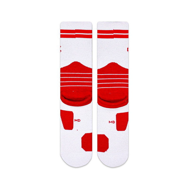 Jual Kaos Kaki Basket Rechampx Performance Crew Sock 1X White Red Original Skpc101160 - www.hoopspoint.com