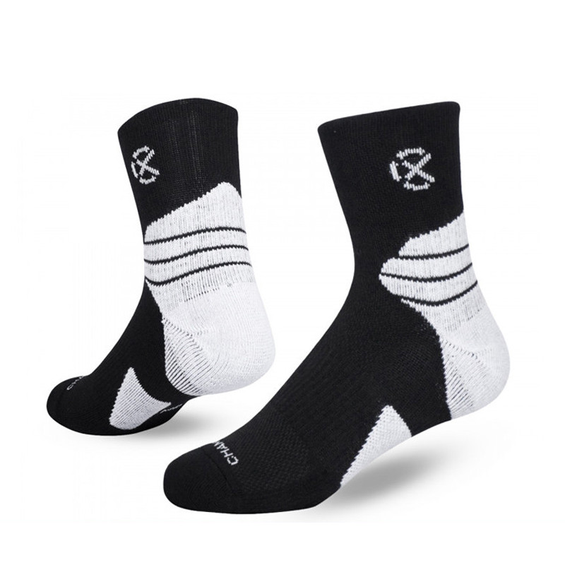 Jual Kaos Kaki Basket Rechampx Performance Quarter Sock 1X Black White Original Skpq101001 - hoopspoint.com