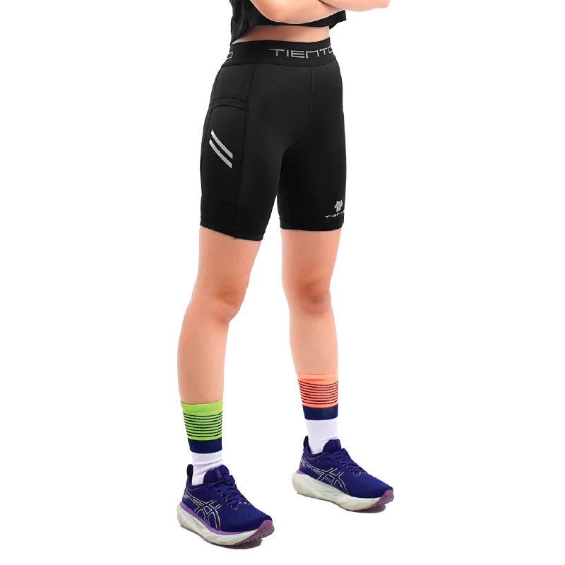 Jual Celana Lari Wanita Tiento Wmns Legging Motion Black Original Sp-Motionrun-Women-Black- - hoopspoint.com