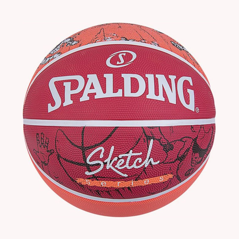 Jual Bola Basket Spalding Sketch Dribble Size 7 Pink Original Spa84-381Z - www.hoopspoint.com