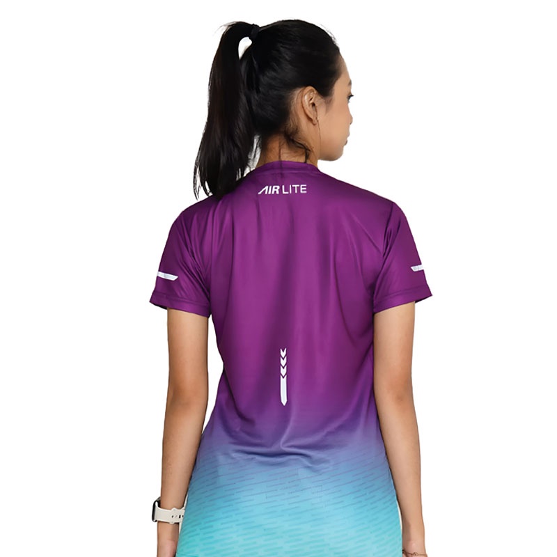 Jual Baju Lari Wanita Tiento Airlite Short Sleeve Women Blue Demon Original Ss-Dryfit-Airlite-W-Bluedemon- - hoopspoint.com