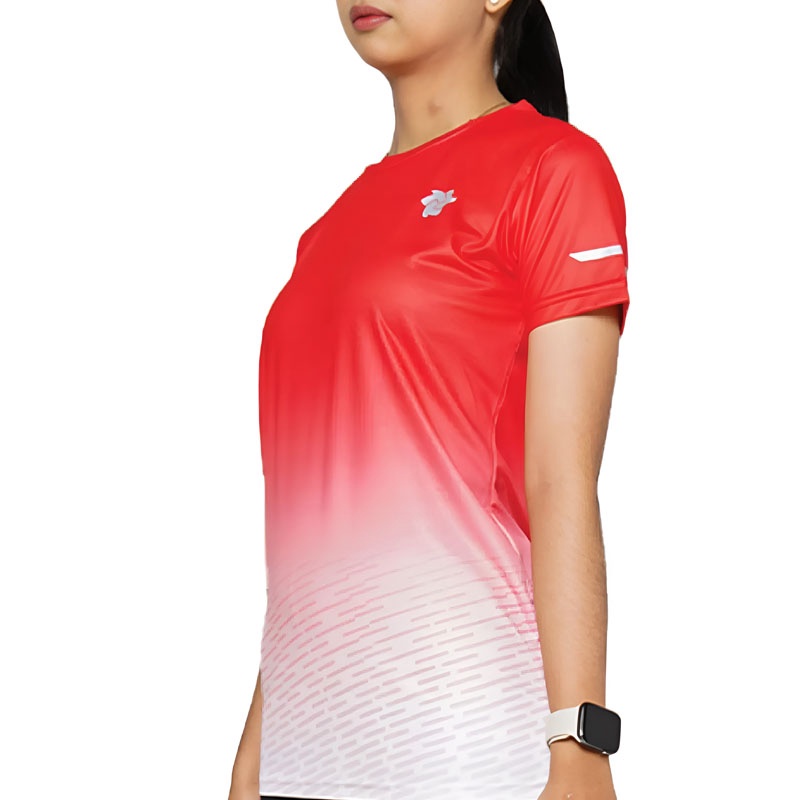 Jual Baju Lari Wanita Tiento Airlite Short Sleeve Women Mega Red Original Ss-Dryfit-Airlite-W-Megared- - hoopspoint.com