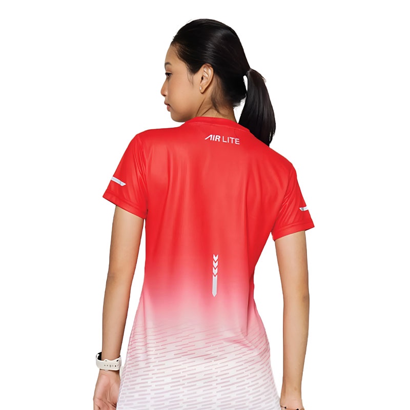 Jual Baju Lari Wanita Tiento Airlite Short Sleeve Women Mega Red Original Ss-Dryfit-Airlite-W-Megared- - hoopspoint.com