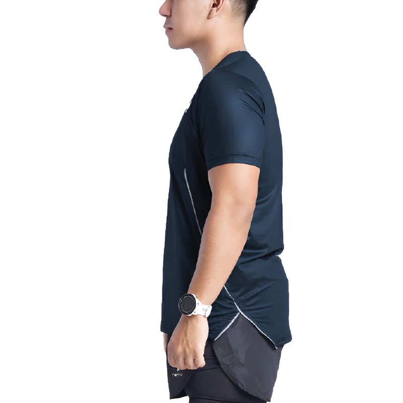 Jual Baju Lari Tiento Kroom Short Sleeve Bluemonster Original Ss-Dryfit-Kroom-Bluemonster- - hoopspoint.com
