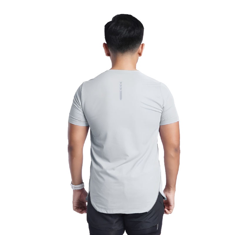 Jual Baju Lari Tiento Kroom Short Sleeve Silverstone Original Ss-Dryfit-Kroom-Silverstone- - hoopspoint.com