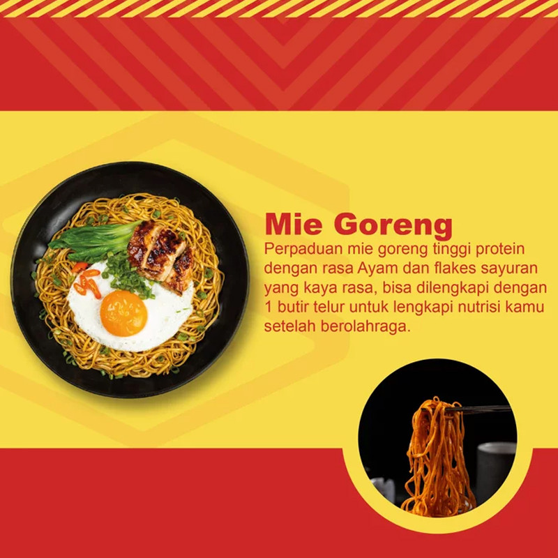 Jual Suplemen Lari Strive Mee - Mie Goreng (75Gr) Red Original Strivemie-Goreng - hoopspoint.com