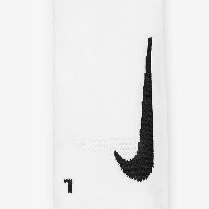 Jual Kaos Kaki Lari Nike Multiplier Crew Socks 2 Pairs White Black Original Sx7557-100 - hoopspoint.com