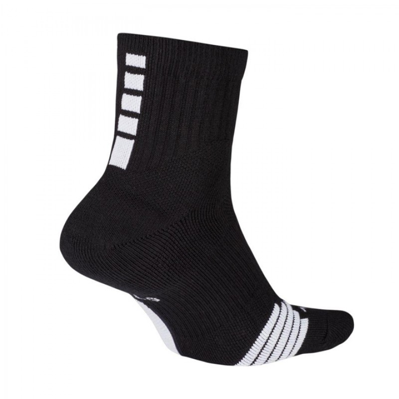 Jual Kaos Kaki Basket Nike Elite Mid Socks Black Original Sx7625-013 - www.hoopspoint.com