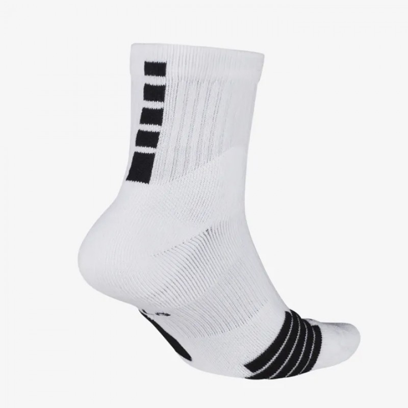 Jual Kaos Kaki Basket Nike Elite Mid Socks White Original Sx7625-100 - hoopspoint.com