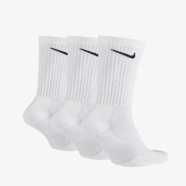 Jual Kaos Kaki Training Nike 3Pk Everyday Cushion Crew Socks White Original Sx7664-100 - hoopspoint.com