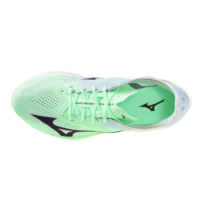 Jual Sepatu Lari Mizuno Wave Rebellion Pro 3 Neo Mint Original U1Gd253001 - hoopspoint.com