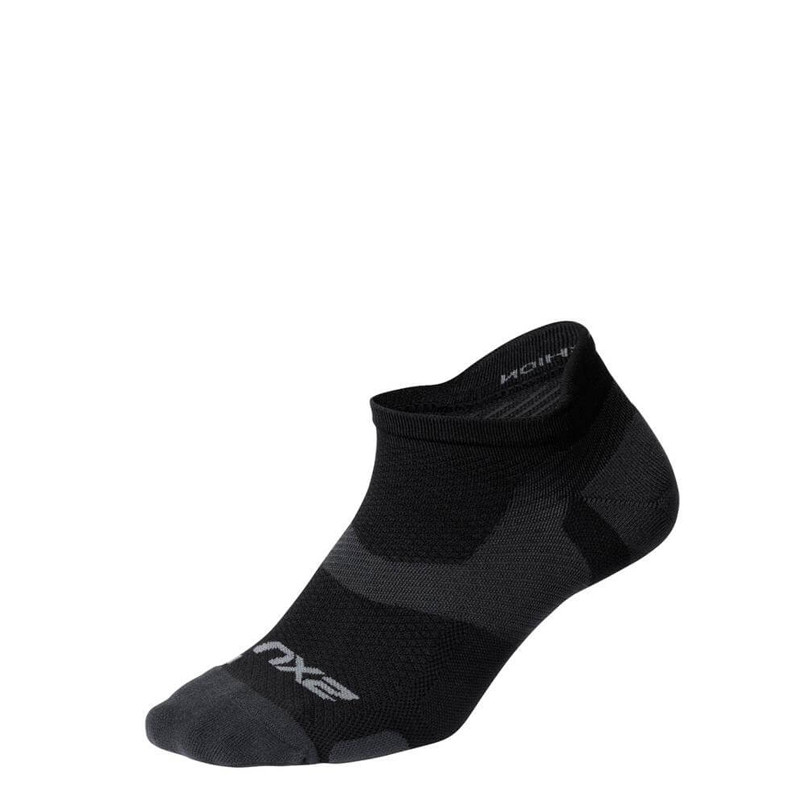 Jual Kaos Kaki Lari 2Xu Vectr Light Cushion No Show Compression Socks Black Original Ua5042E-Blk - hoopspoint.com