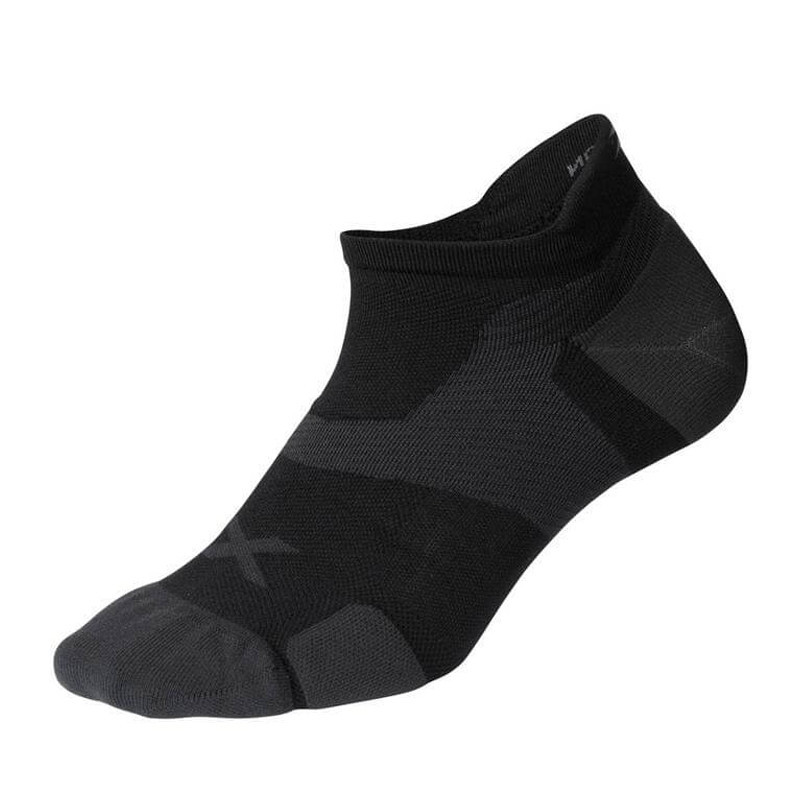 Jual Kaos Kaki Lari 2Xu Vectr Cushion No Show Socks Black Original Ua7027E-Blk - hoopspoint.com