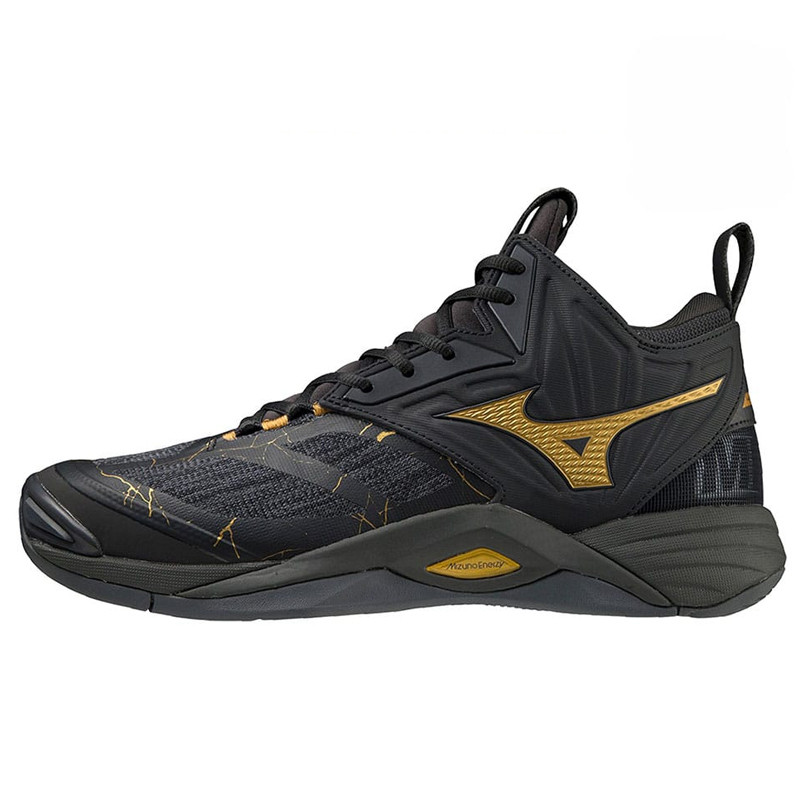 Jual Sepatu Volley Mizuno Wave Momentum 2 Mid Black Original V1Ga211741 - hoopspoint.com