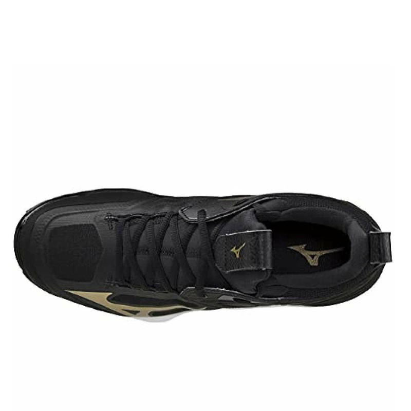 Jual Sepatu Volley Mizuno Wave Momentum 2 Mid Black Original V1Ga211741 - hoopspoint.com