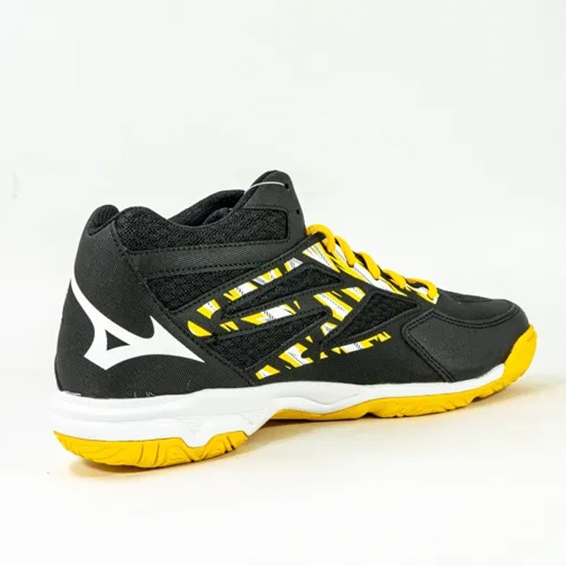 Jual Sepatu Volley Mizuno Wave Thunderstorm Mid Black Original V1Ga222644 - hoopspoint.com