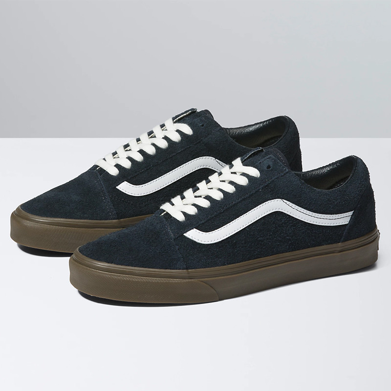 Jual Sepatu Sneakers Vans Hairy Suede Old Skool Dark Navy Original Vn0005Uadnv - hoopspoint.com