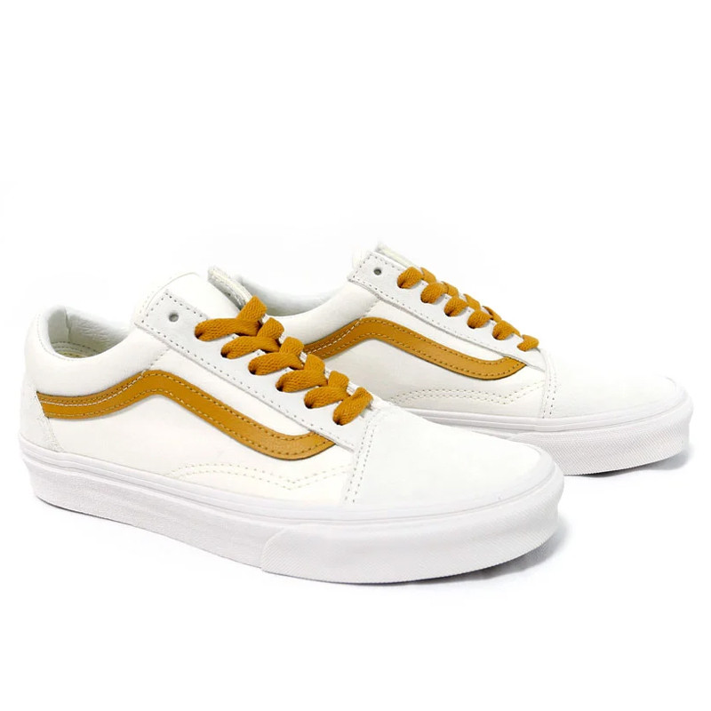 Jual Sepatu Sneakers Vans Old Skool Vintage Pop Honey Yellow Original Vn0005Ufbls - hoopspoint.com