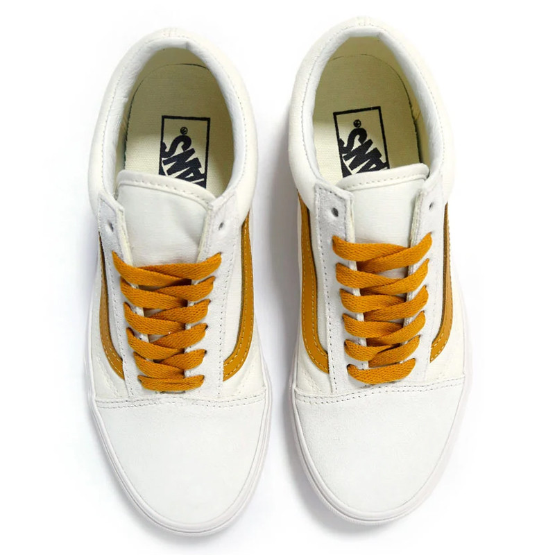 Jual Sepatu Sneakers Vans Old Skool Vintage Pop Honey Yellow Original Vn0005Ufbls - hoopspoint.com