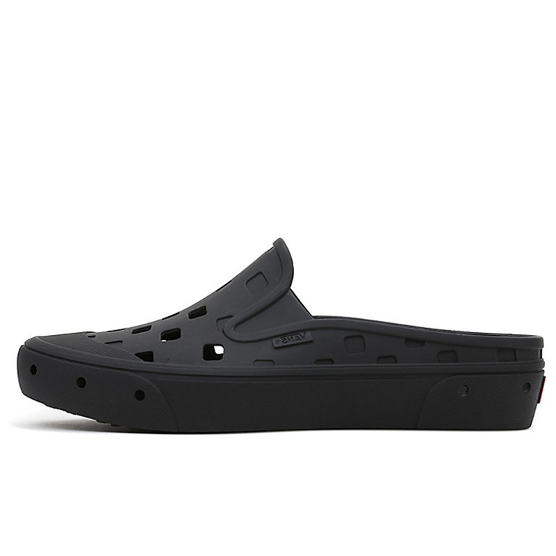 Jual Sepatu Sneakers Vans Slip-On Mule Trk Black Original Vn0005V8Blk - hoopspoint.com