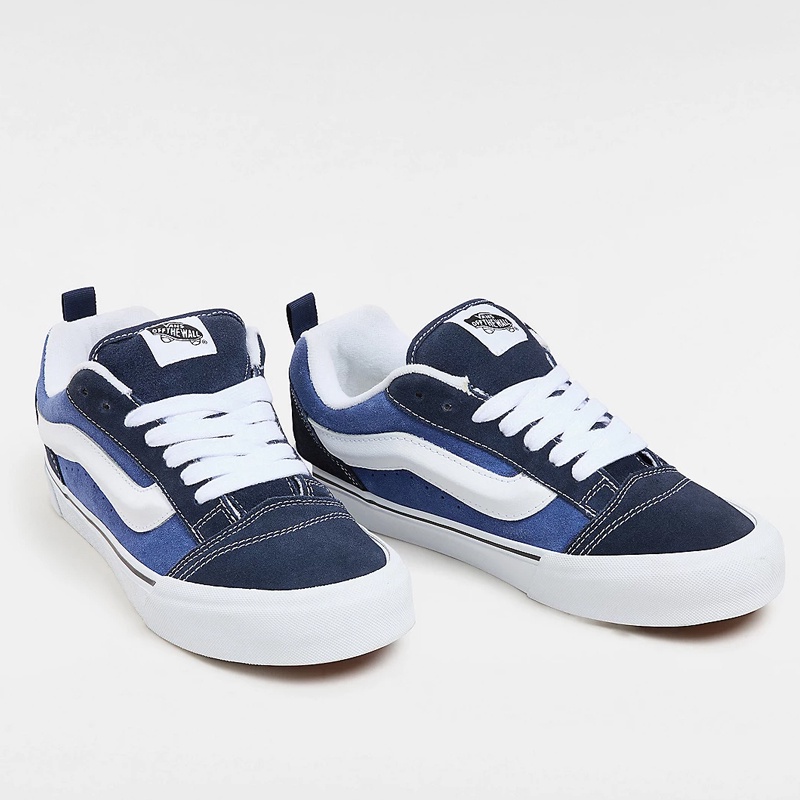 Jual Sepatu Sneakers Vans Knu Skool Blue Original Vn0009Qcnwd - hoopspoint.com