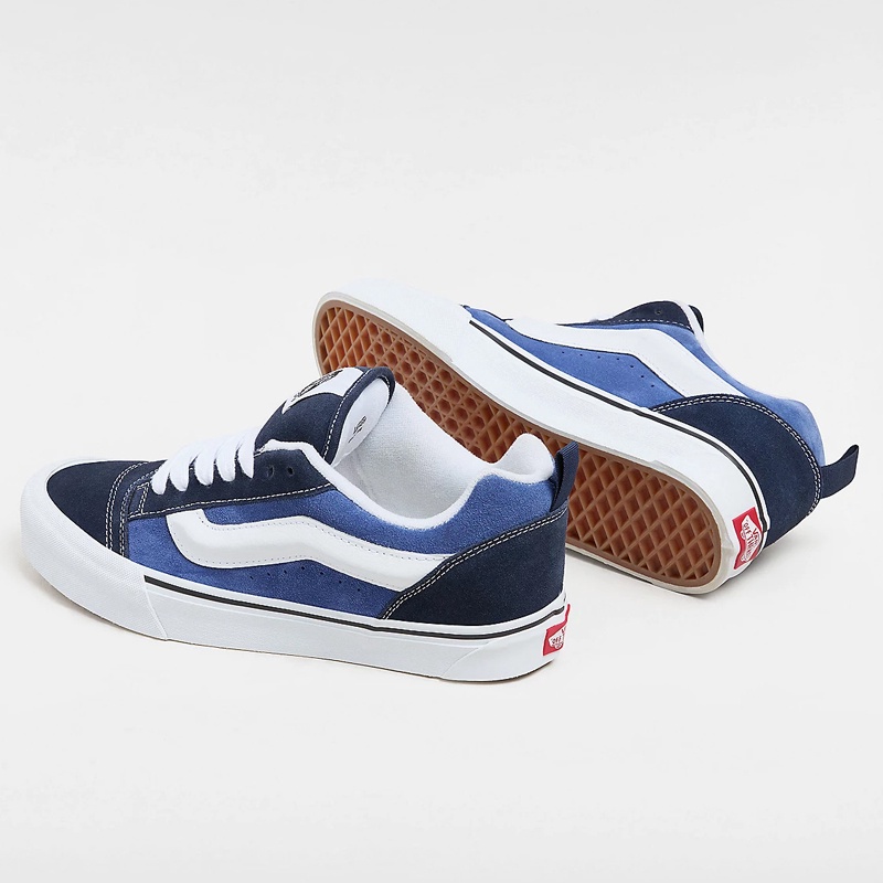 Jual Sepatu Sneakers Vans Knu Skool Blue Original Vn0009Qcnwd - hoopspoint.com