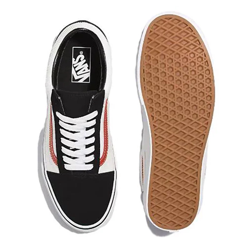 Jual Sepatu Sneakers Vans Old Skool Mini Cord Black White Original Vn000Cp5Ba2 - hoopspoint.com