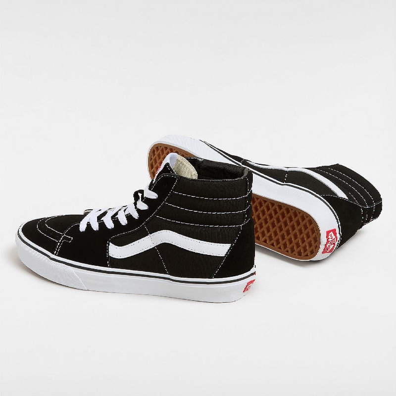 Jual Sepatu Sneakers Vans Sk8-Hi Black Original Vn000D51B8C - hoopspoint.com