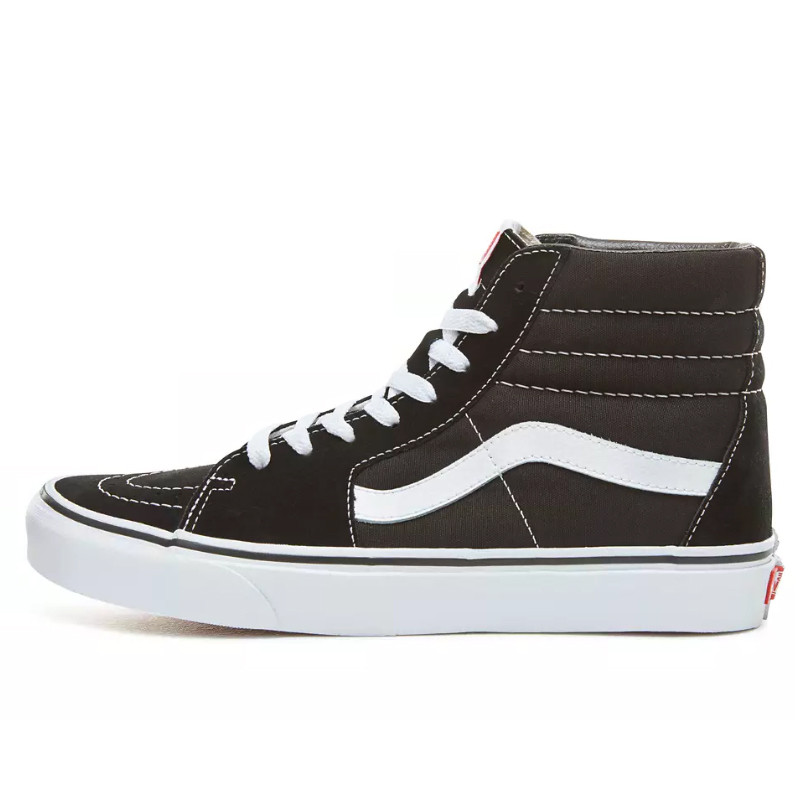 Jual Sepatu Sneakers Vans Sk8-Hi Black White Original Vn000D5Ib8C - hoopspoint.com