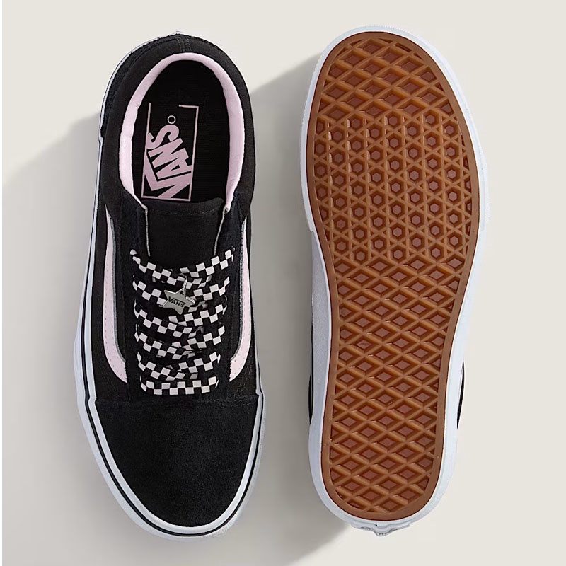 Jual Sepatu Sneakers Vans Old Skool Black - White Original Vn000D6Wy28 - hoopspoint.com