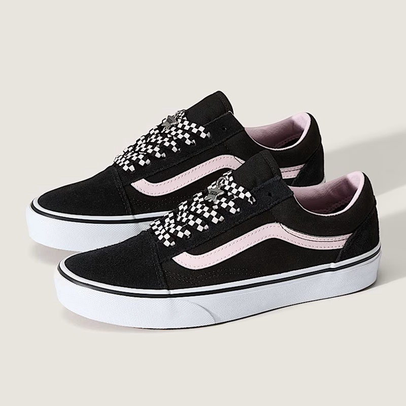 Jual Sepatu Sneakers Vans Old Skool Black - White Original Vn000D6Wy28 - hoopspoint.com