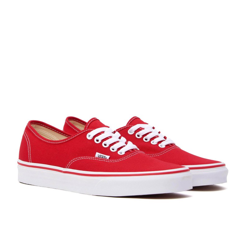 Jual Sepatu Sneakers Vans Ua Authentic Red Original Vn000Ee3Red - hoopspoint.com